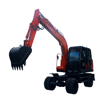 7,5 tonnu riteņu ekskavators